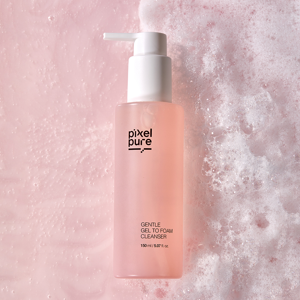 Gentle Gel to Foam Cleanser for sensitive skin
