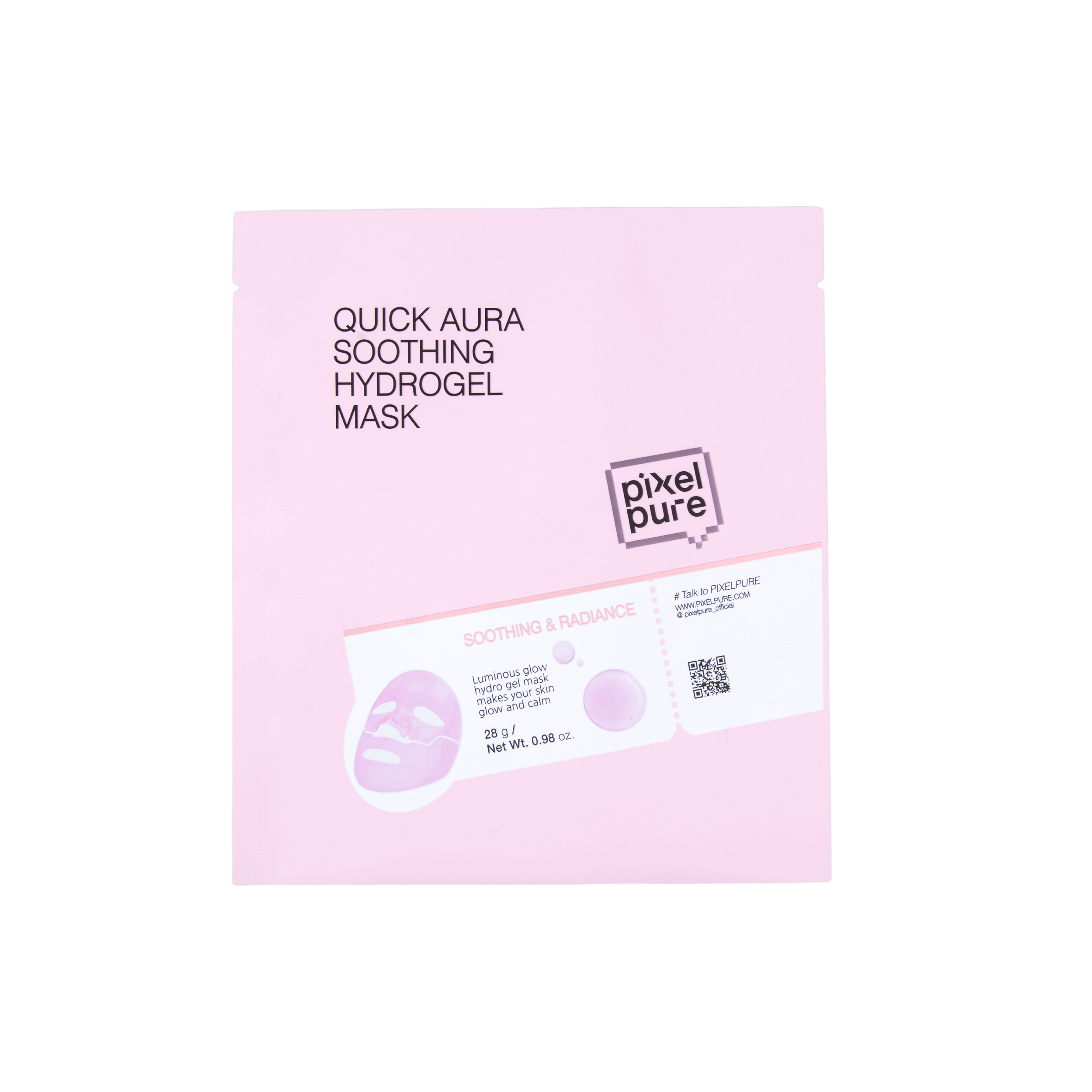 Pixelpure Quick Aura Soothing Hydrogel Mask