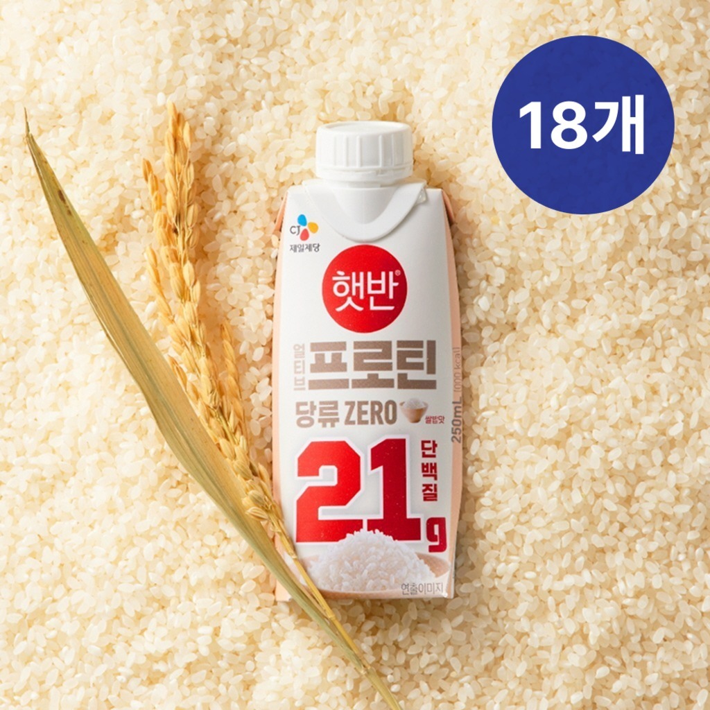 (BOX)얼티브 프로틴 쌀밥맛 250ml X 18개
