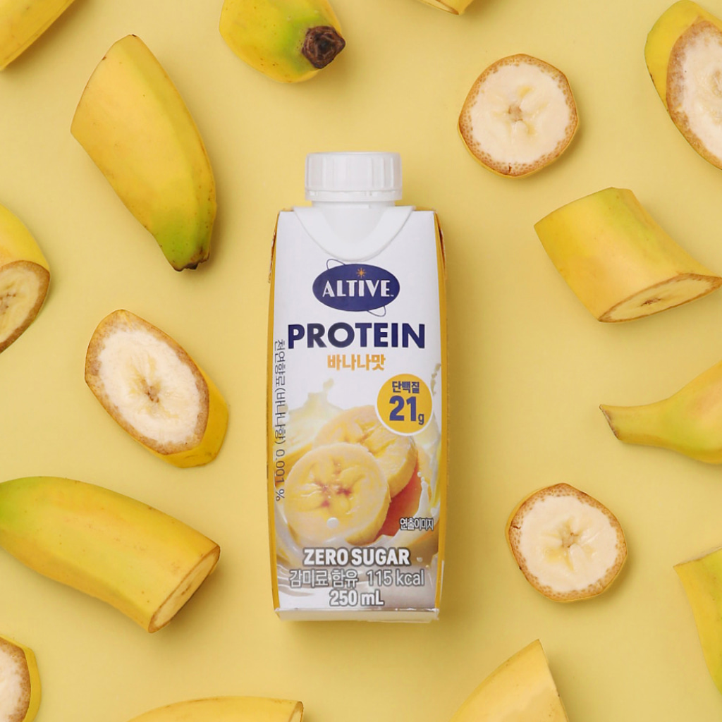 (BOX)얼티브 비건프로틴 바나나맛 250ml X 18개