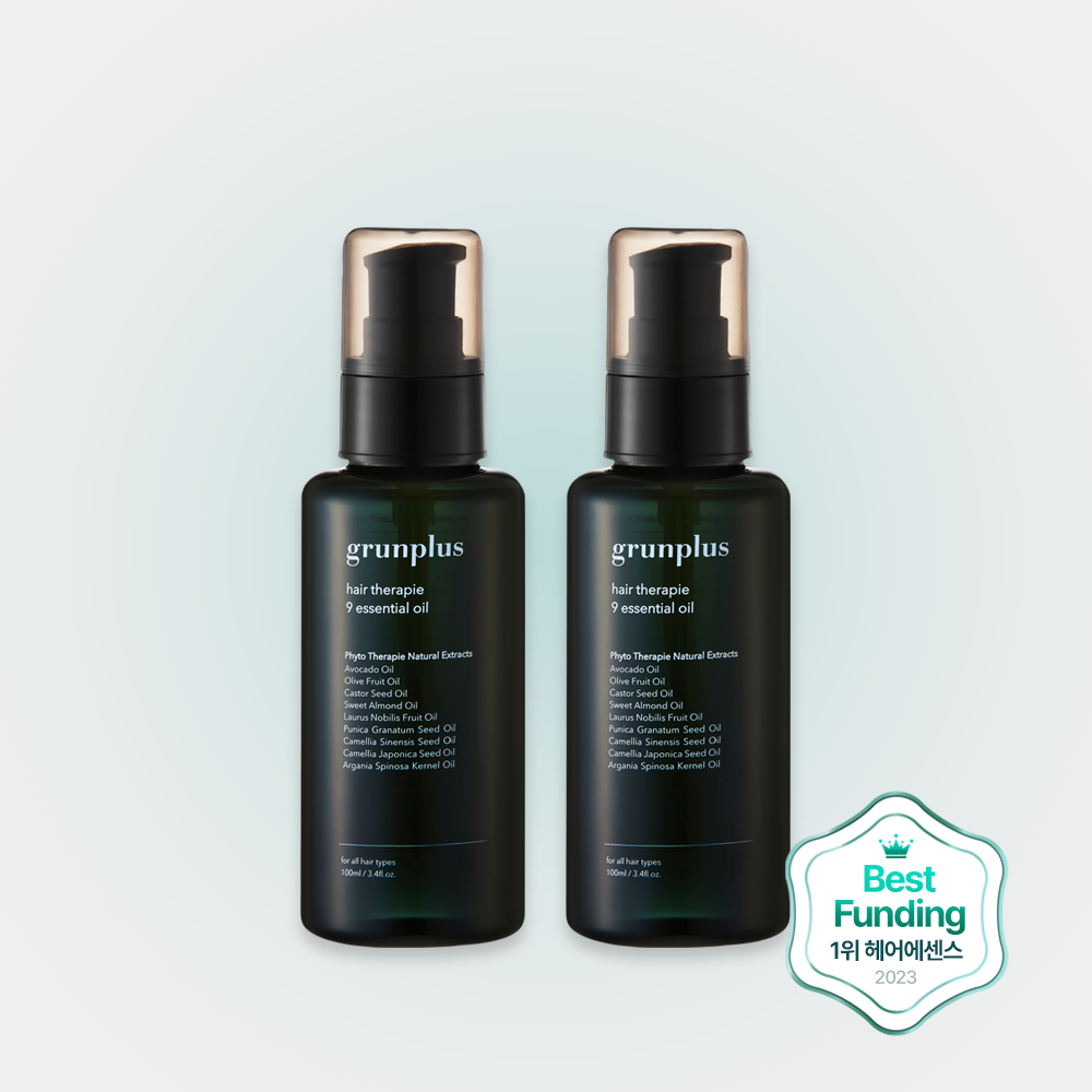 그룬플러스 테라피 헤어에센스 100ml 2개