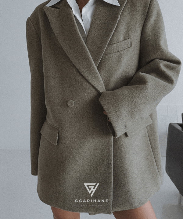[Wool80%]유니섹스 남녀공용 박스핏 오버핏 루즈핏 울 코트 3 color / Free size