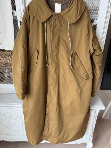 리버시블 롱바바리 코트