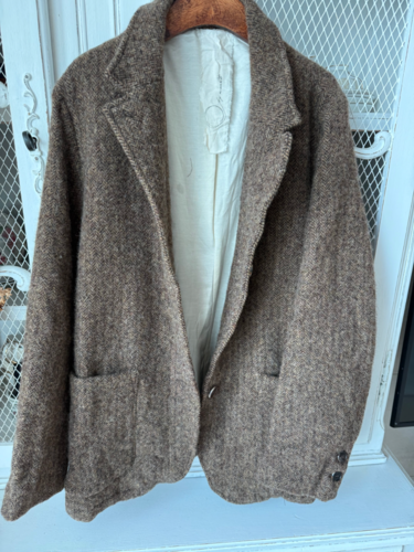 헤링본 울 자켓(겉감 : 일본 100% 울 안감 :  100% 실크)