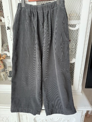 코듀로이 와이드 팬츠