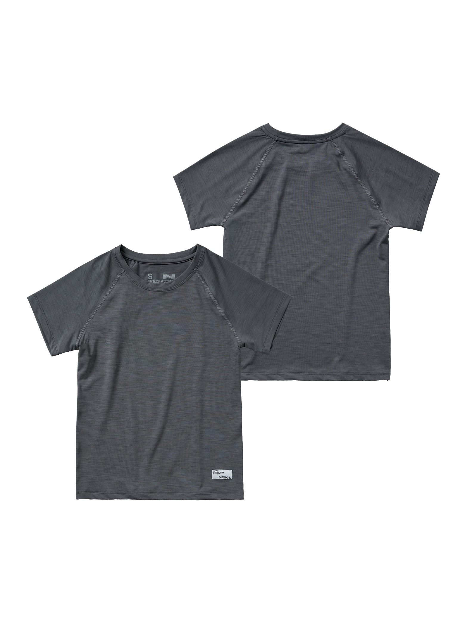 Silver Fresh 貼身機能 T-Shirt 炭灰色主圖
