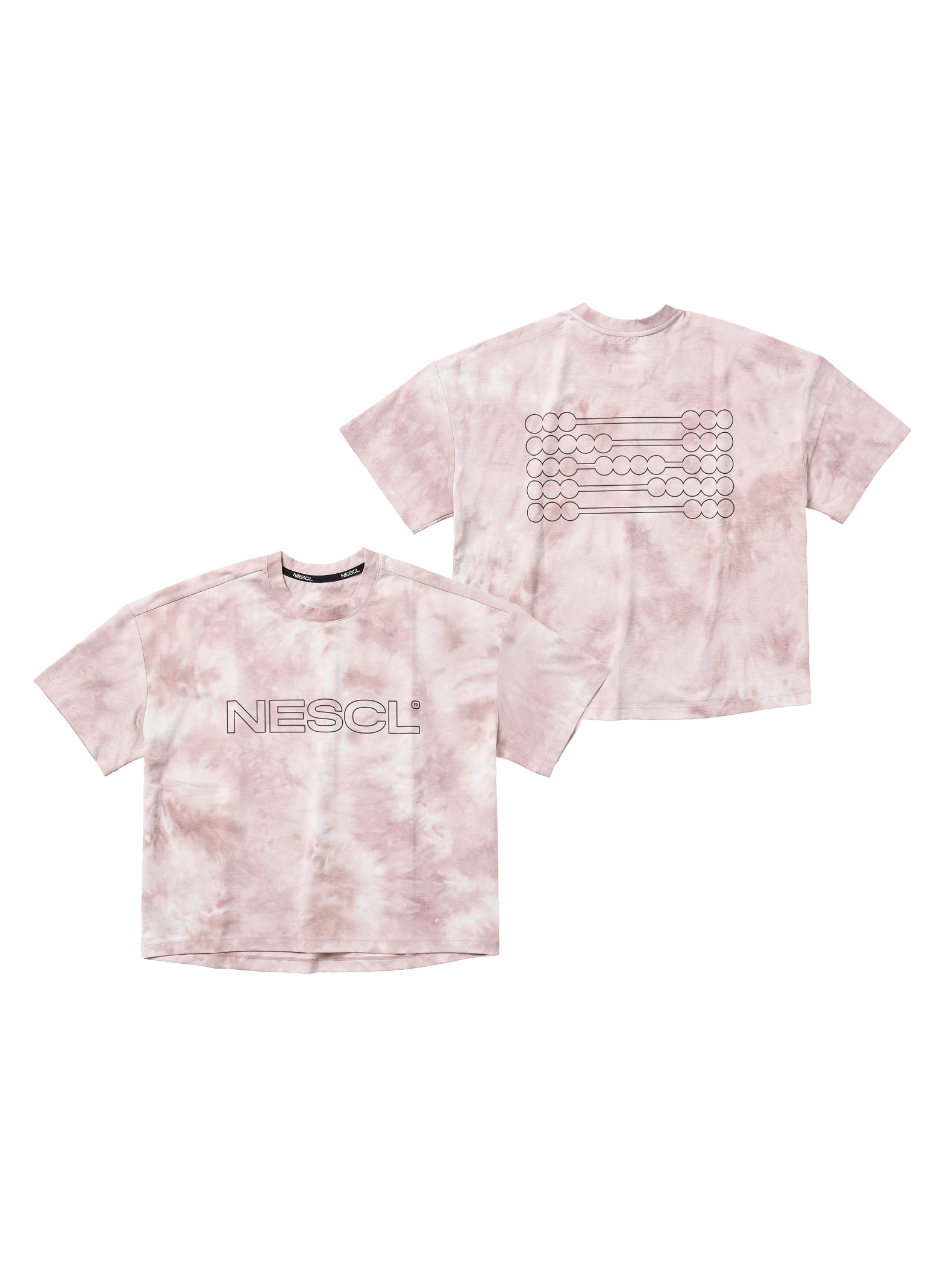 Negative Split Club 女款 Sorona Marble Dot Symbol 機能短版上衣 粉色