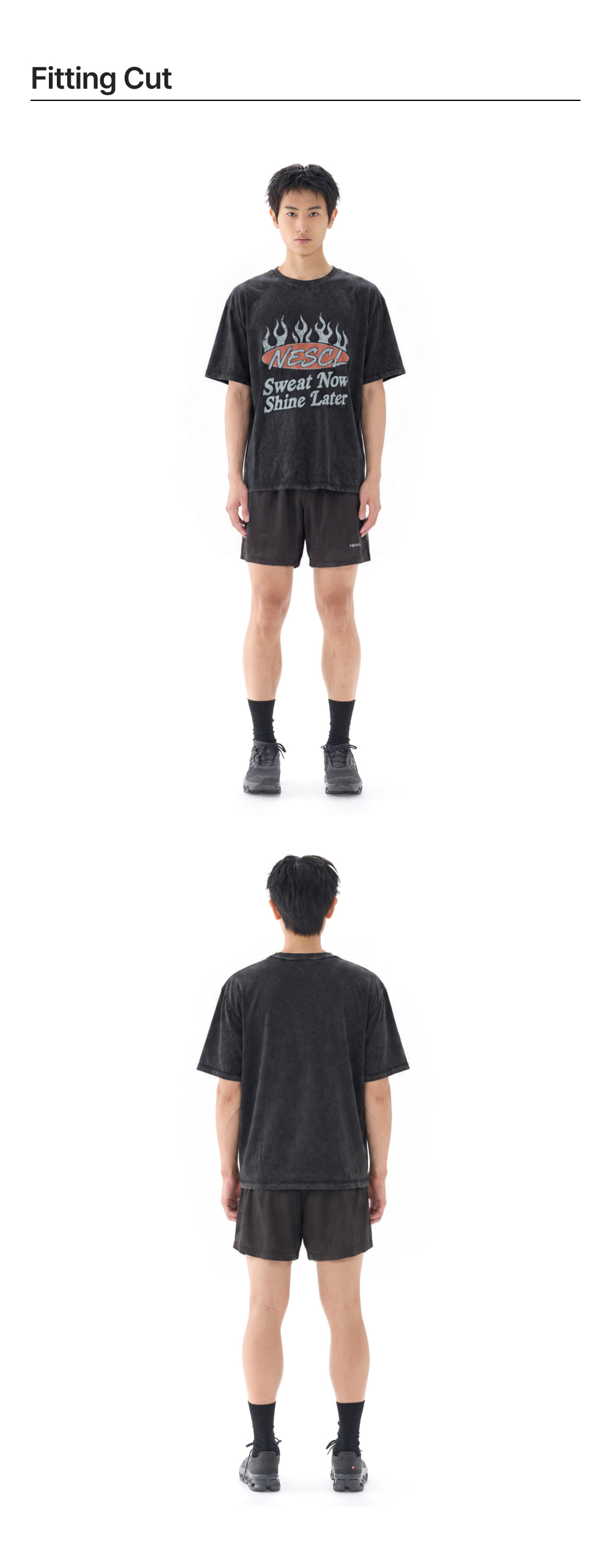 AirAct Mineral Ignite T 恤穿著照片