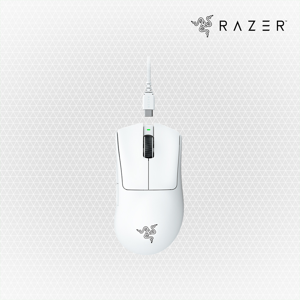 레이저코리아 데스에더 V3 Pro 화이트 무선 게이밍 마우스 Razer Deathadder V3 Pro White - 레이저몰
