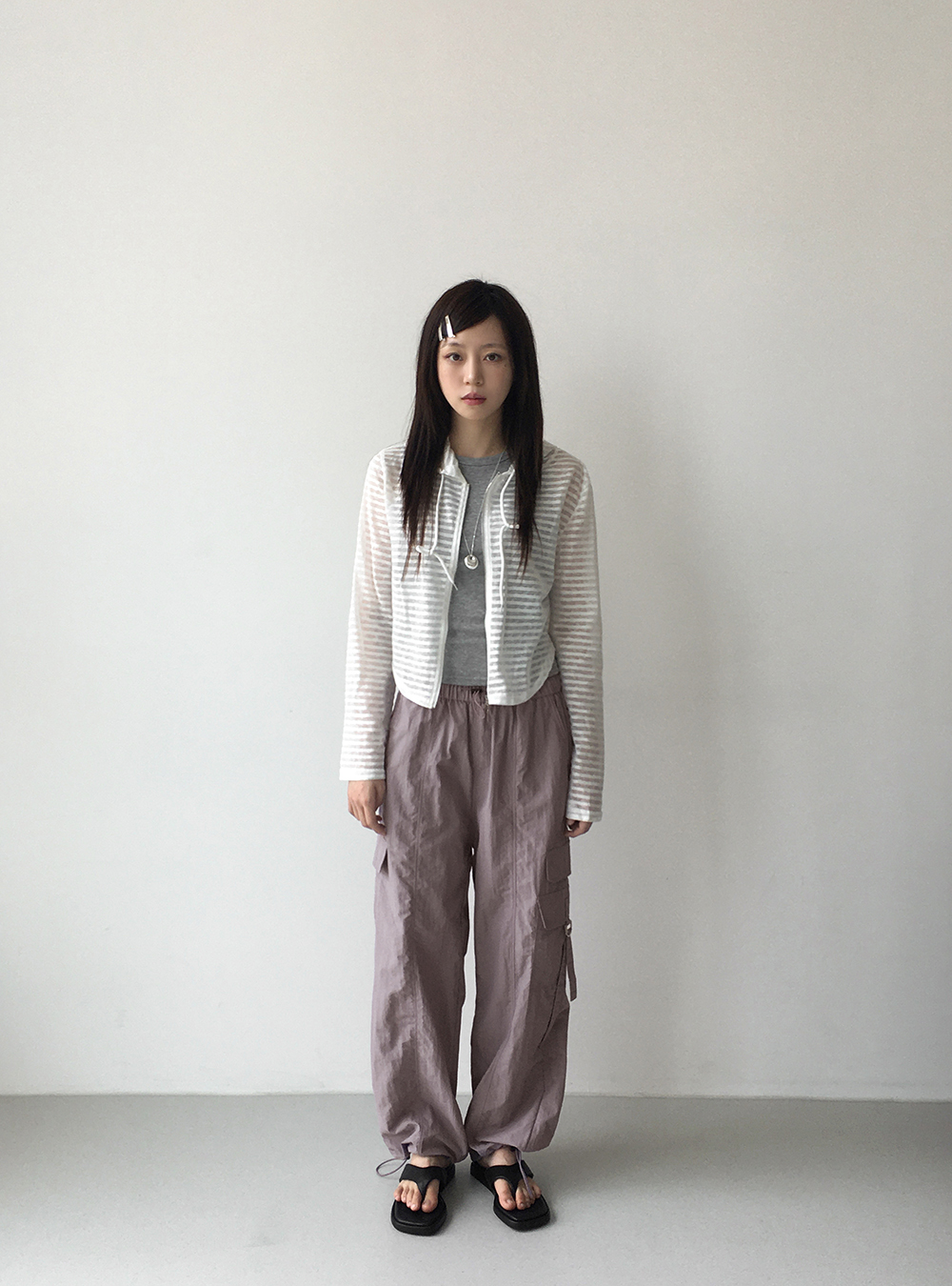 Ｔ.Japan ストラップパンツ FTW スラックス パンツ STRIPE TIE SLACKS レディース メンズ