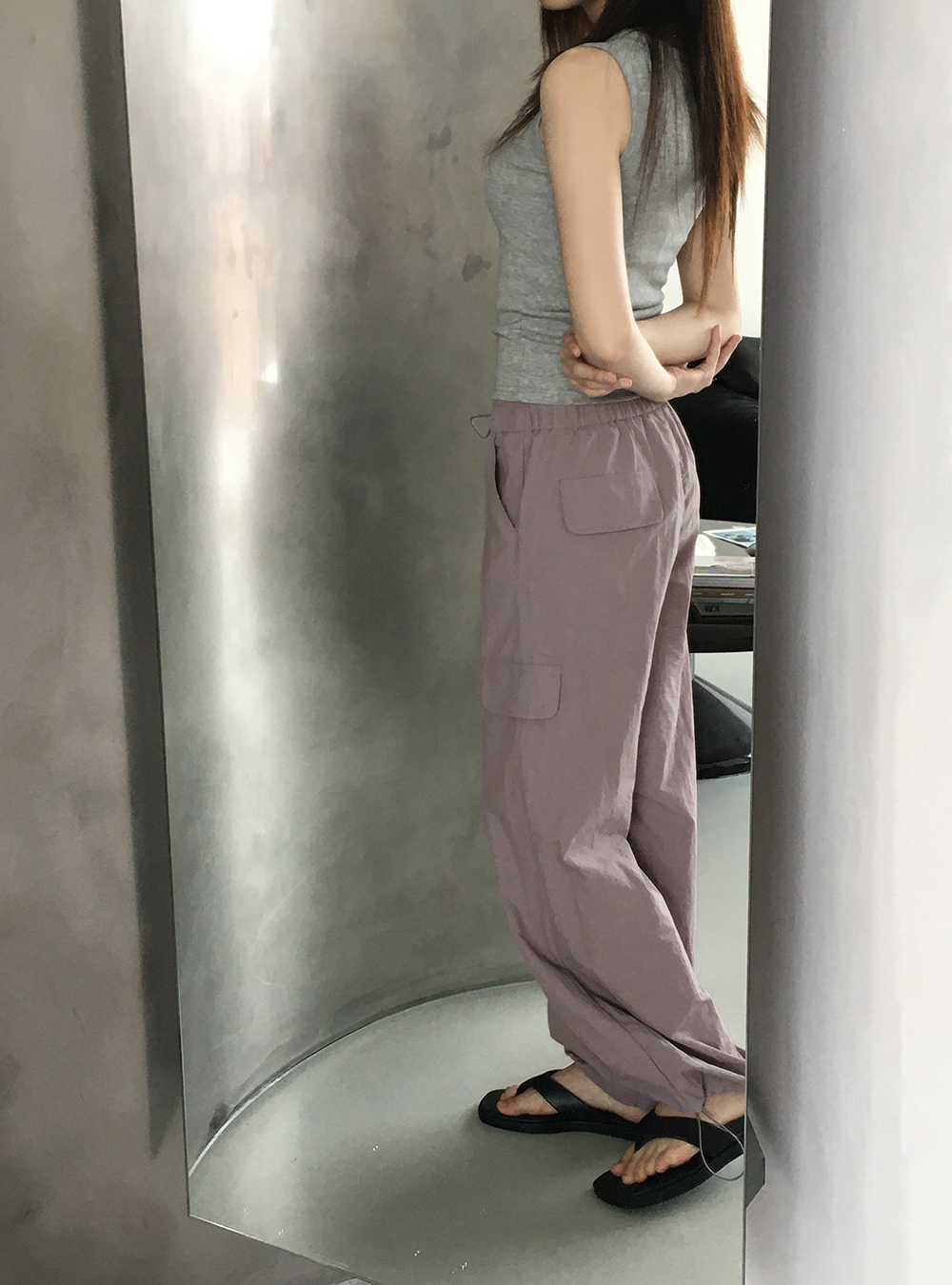 Ｔ.Japan ストラップパンツ FTW スラックス パンツ STRIPE TIE SLACKS レディース メンズ