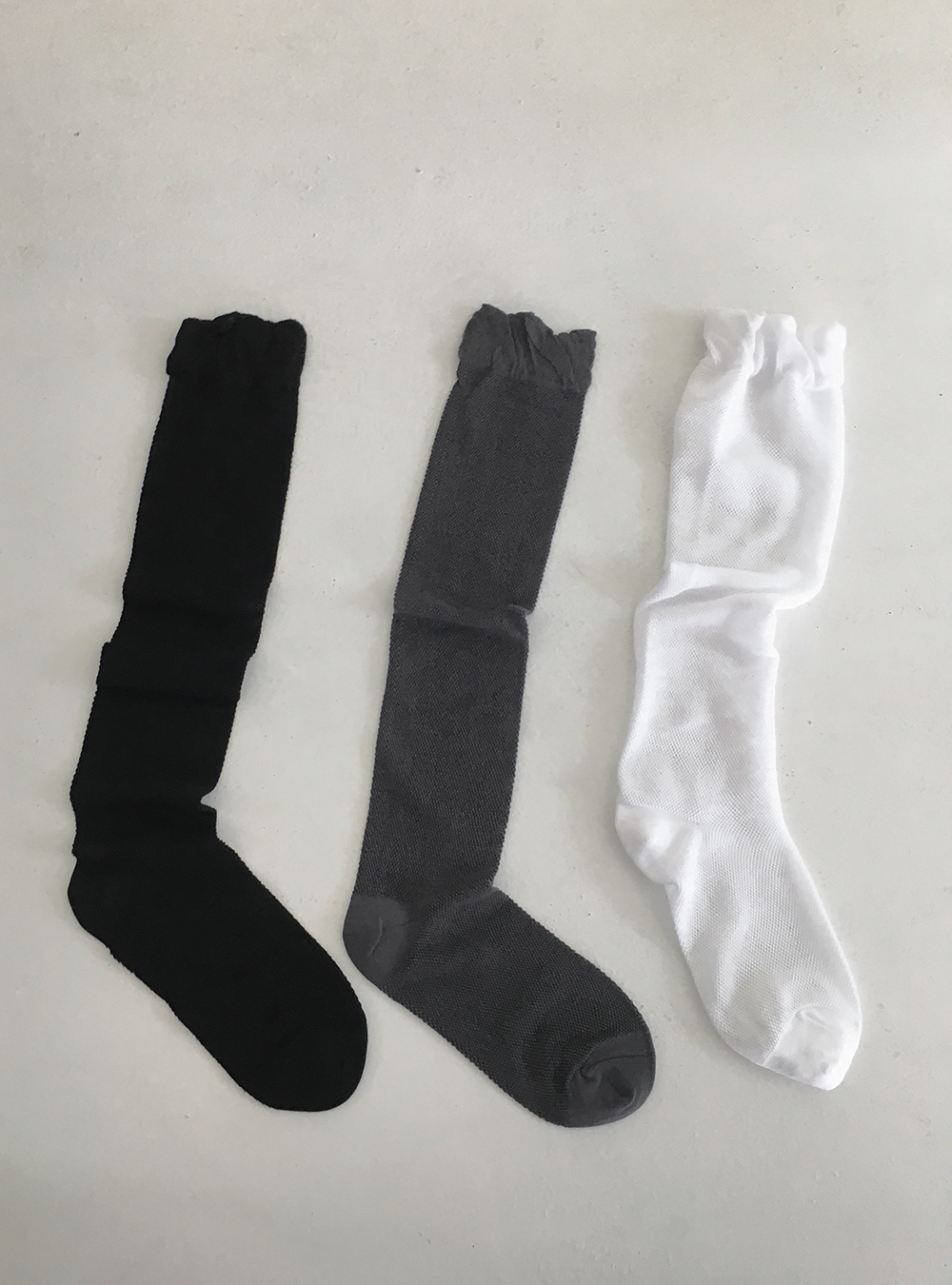 ◆トワニー◆MAI フリルポイントメッシュニーソックス | ファッション通販サイト NUGU