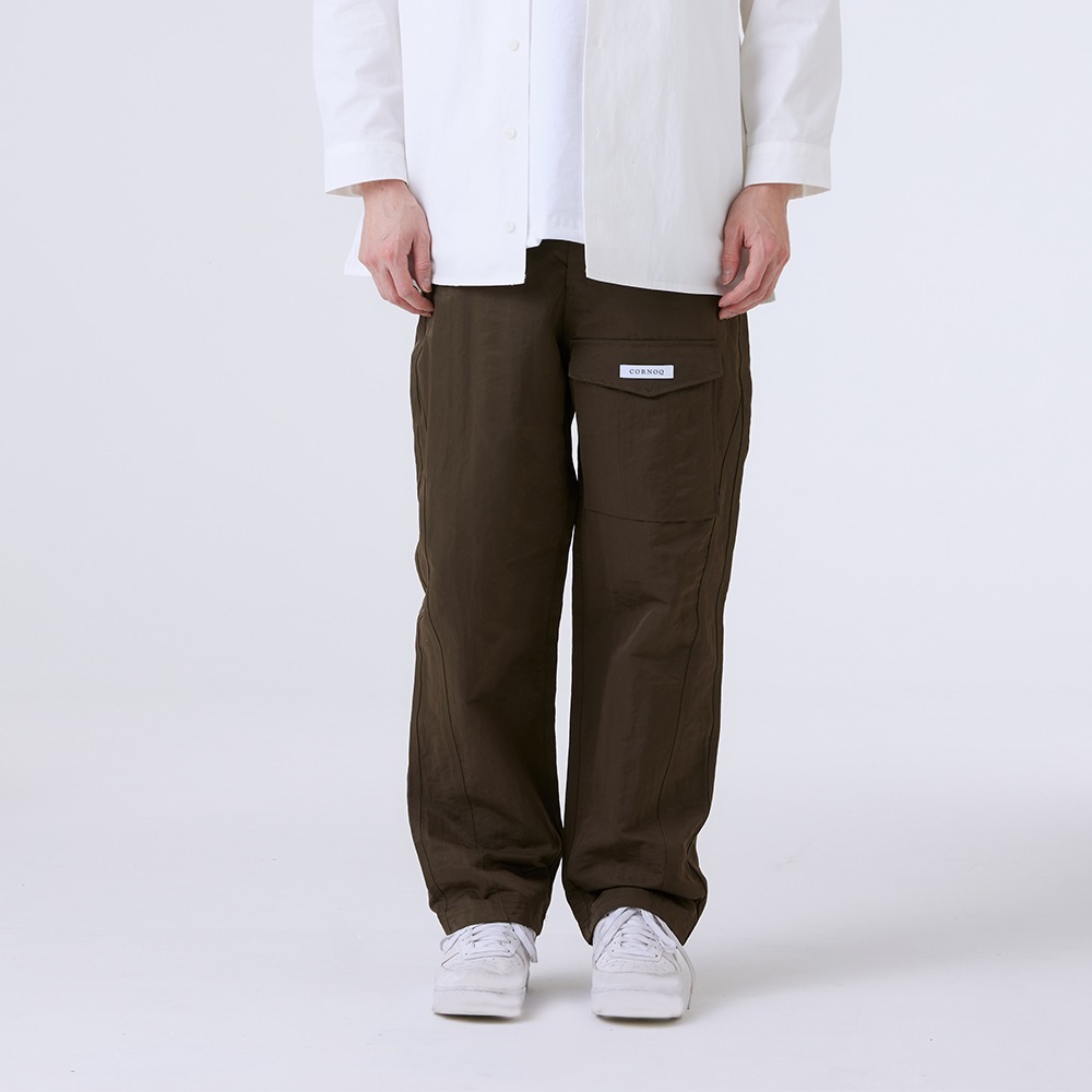 kicktype2 포켓 나일론 워크팬츠 (KHAKI)