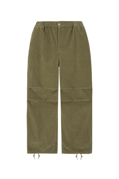 Washed corduroy pants (beige)