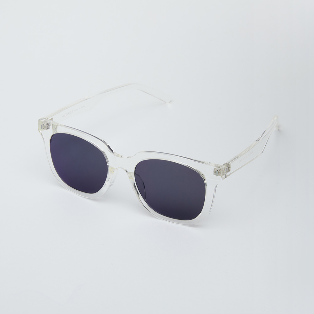 눈스터 패션 선글라스 리버 G 06 at 투명테 그레이 단색 렌즈