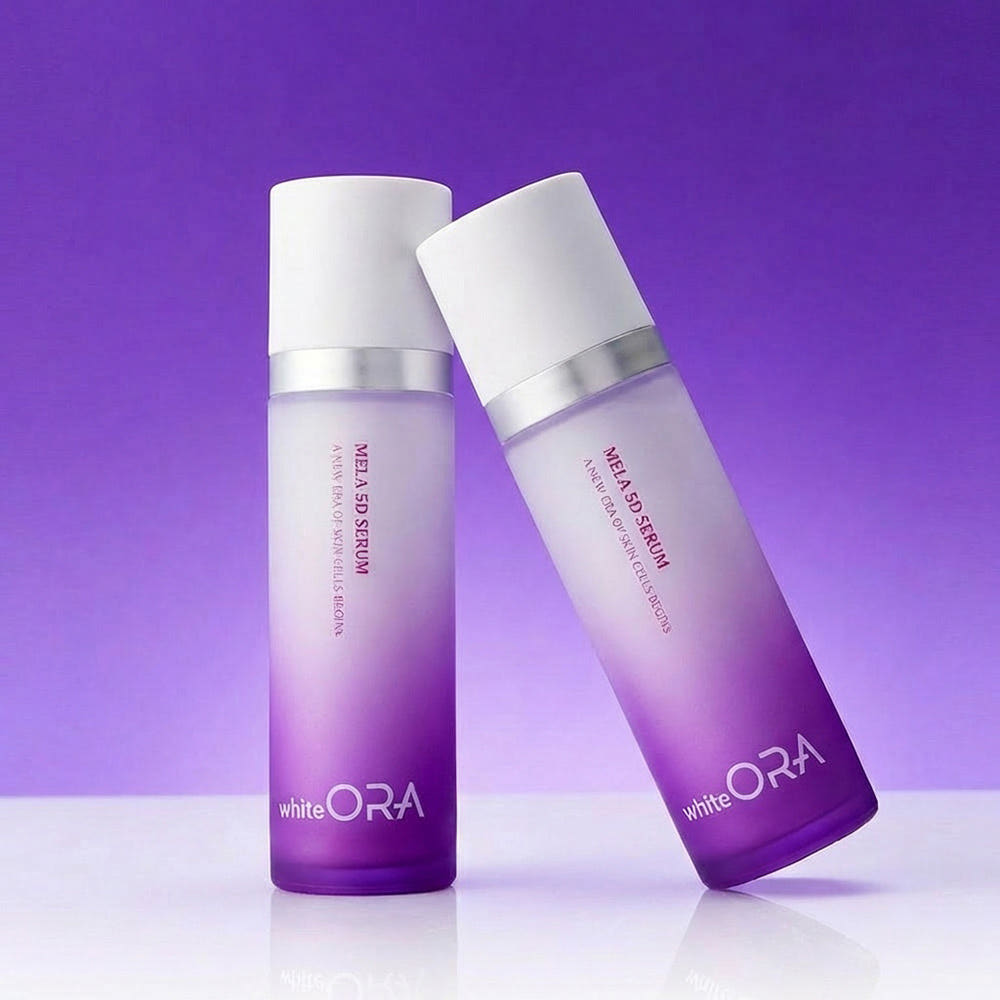 Whiteora Mela 5D Serum 50ml Duo _ 5-Step Premium Whitening