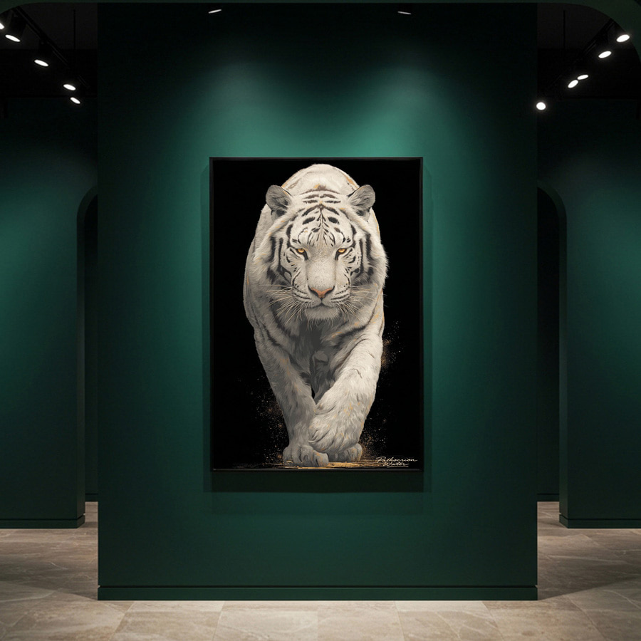 사신도(백호). 흰 그림자 (The White Shadow)