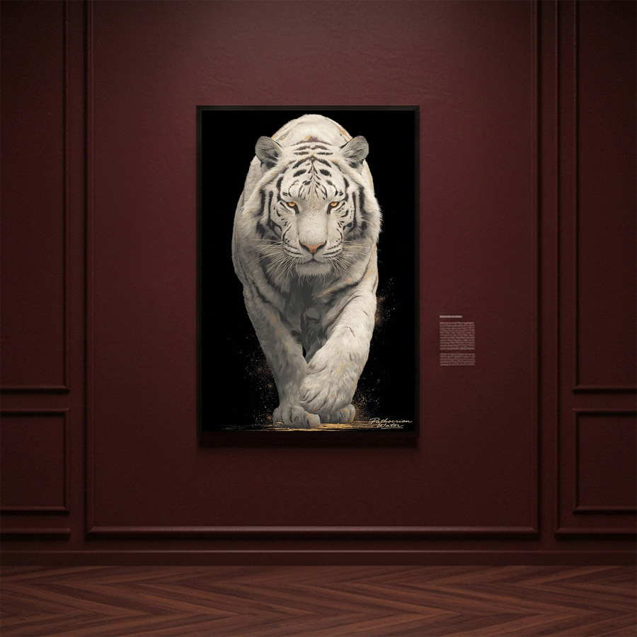 사신도(백호). 흰 그림자 (The White Shadow)