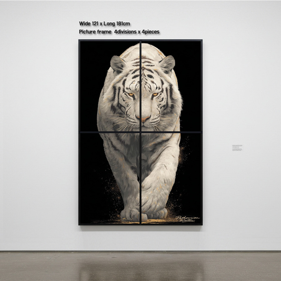 사신도(백호). 흰 그림자 (The White Shadow)