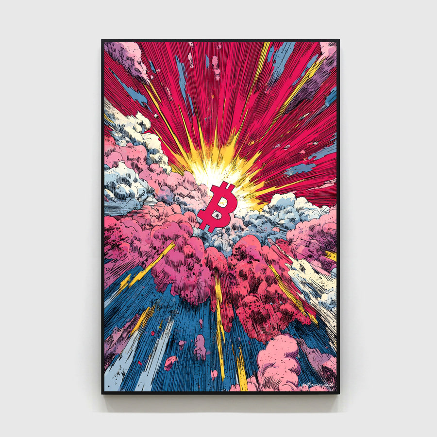 선물에디션 - 행운의 비트코인 - 파토크리온워터