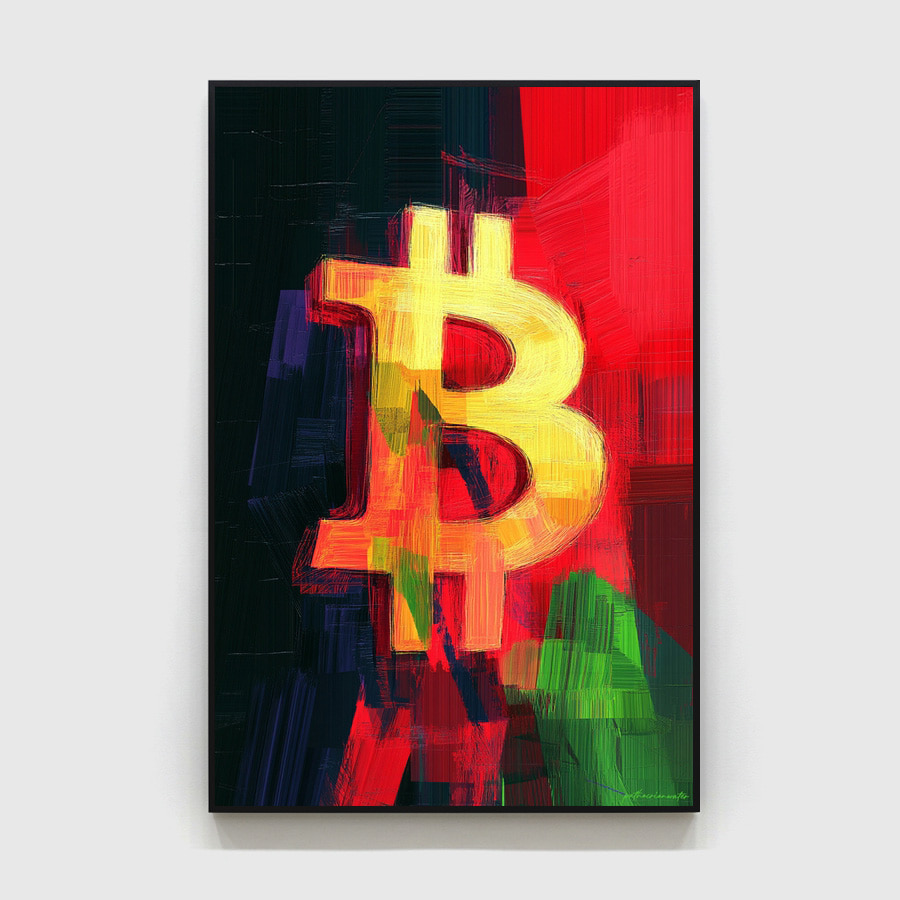 선물에디션 - 행운의 비트코인 - 파토크리온워터