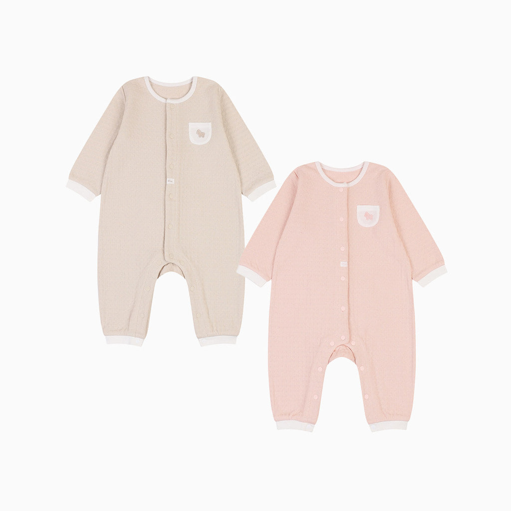 [에뜨와 겨울신상]리브우주복(BEIGE,L/PINK)_07S717501