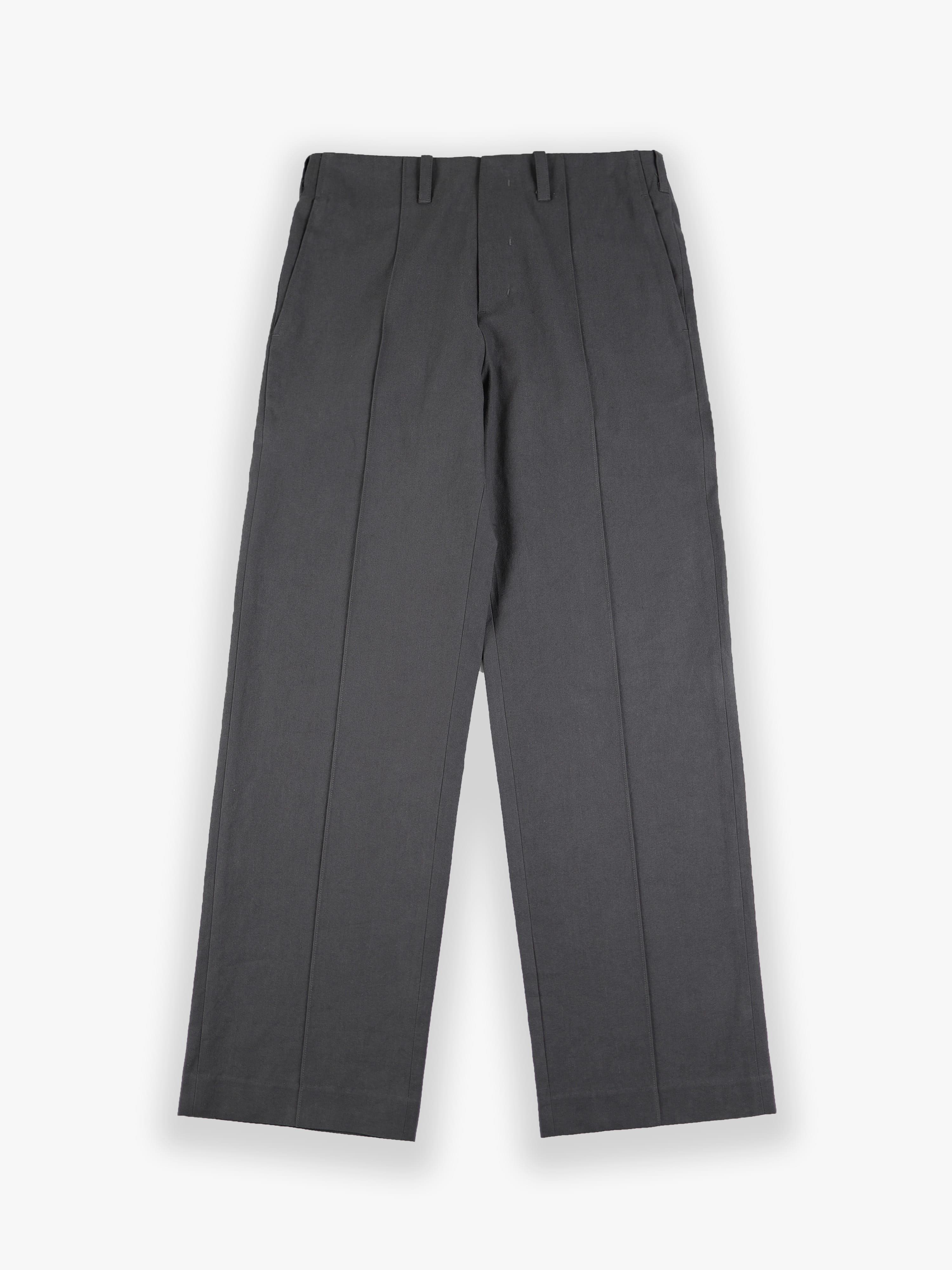 Stitch crease trouser (charcoal) [2nd Re-stock] - 레스 LES
