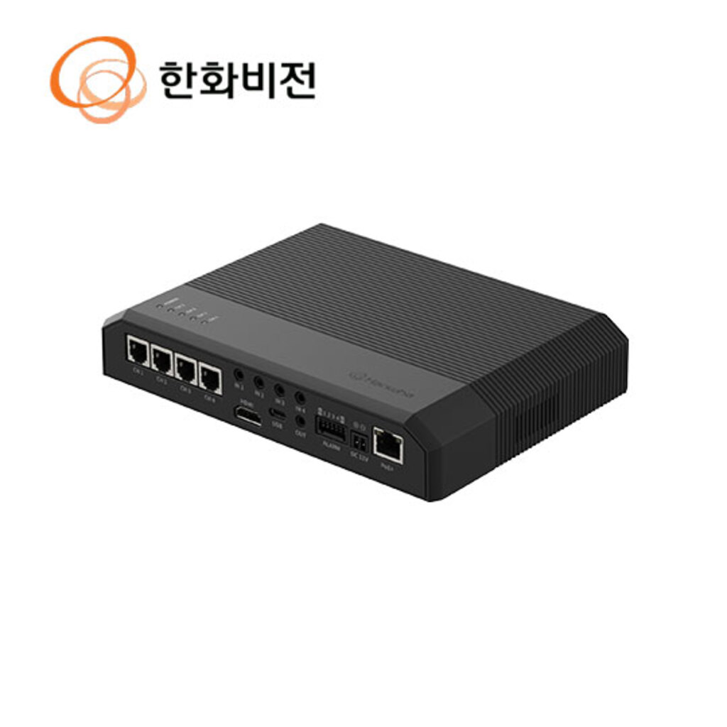 Hanwha Vision 한화비전 PNM-C20000QB AI 2MP 4채널 헤드분리형 핀홀카메라 렌즈별매