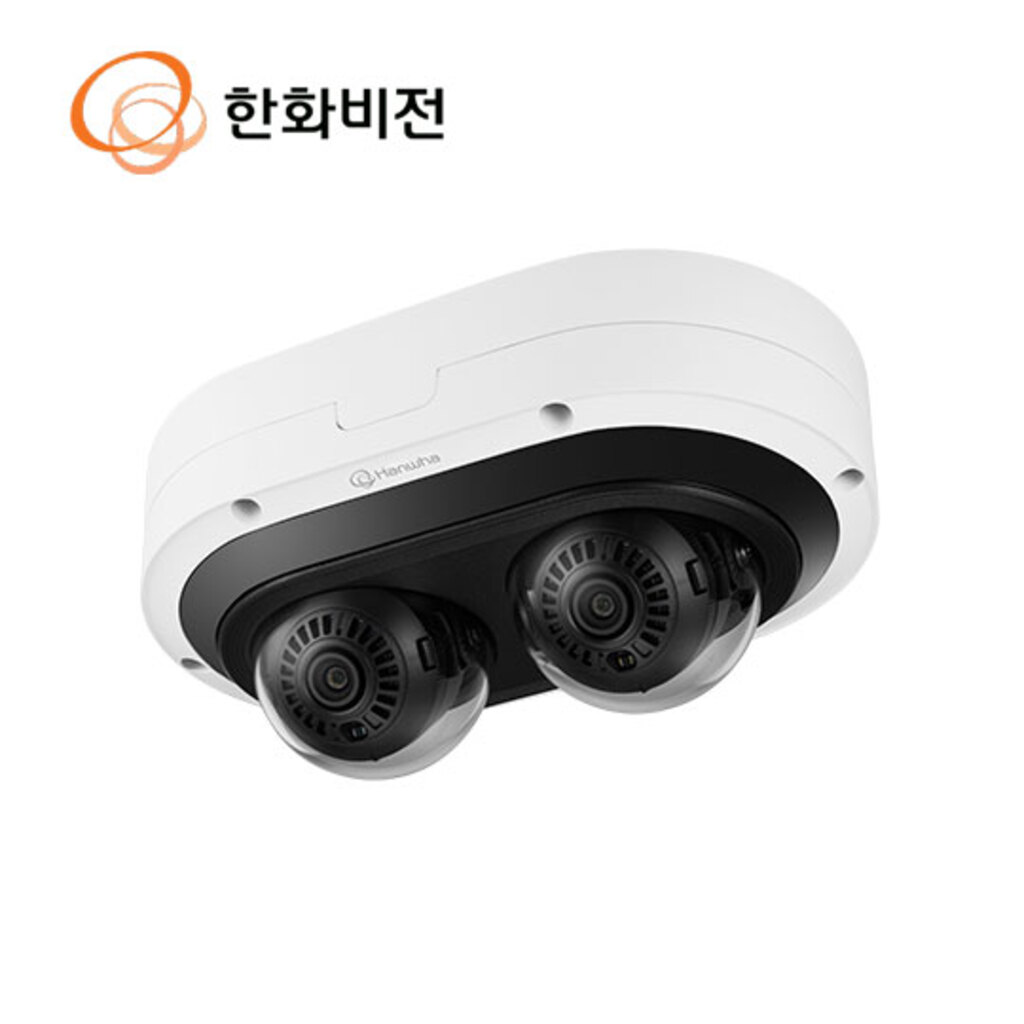 한화비전 PNM-12082RVD 6M 2채널 멀티디렉셔널 가변 PoE PLUS