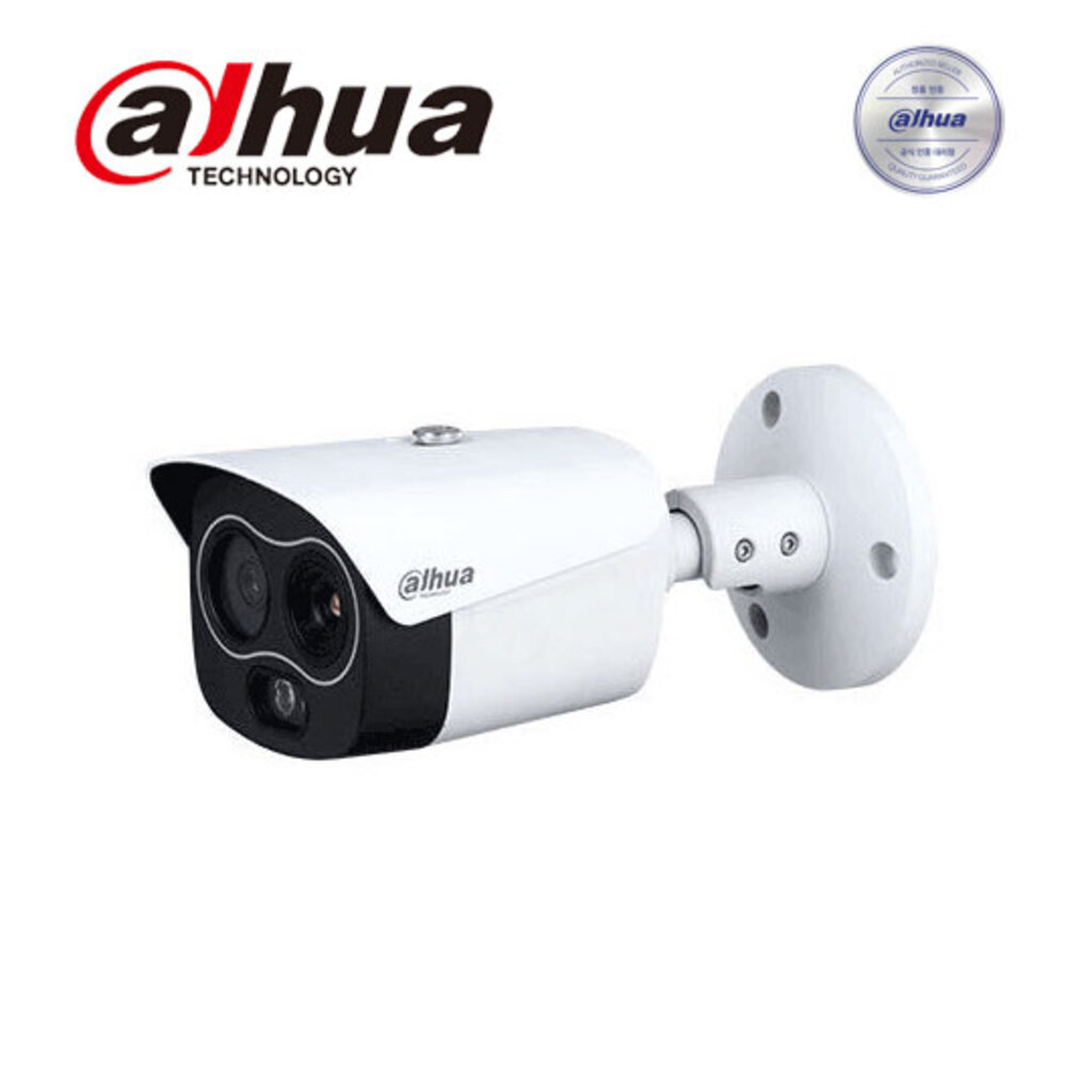 Dahua Technology 다후아 DHI-DTS-B24-T 400만화소 IP 화재감지 온도측정 듀얼 열화상 카메라