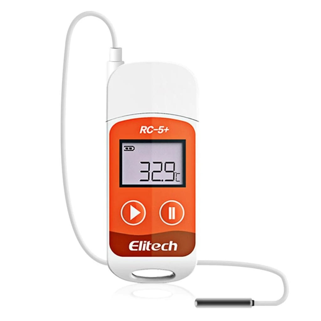 Elitech Elitech RC-5K+TE 온도기록계 냉동용 냉장용 외장센서 데이터로거