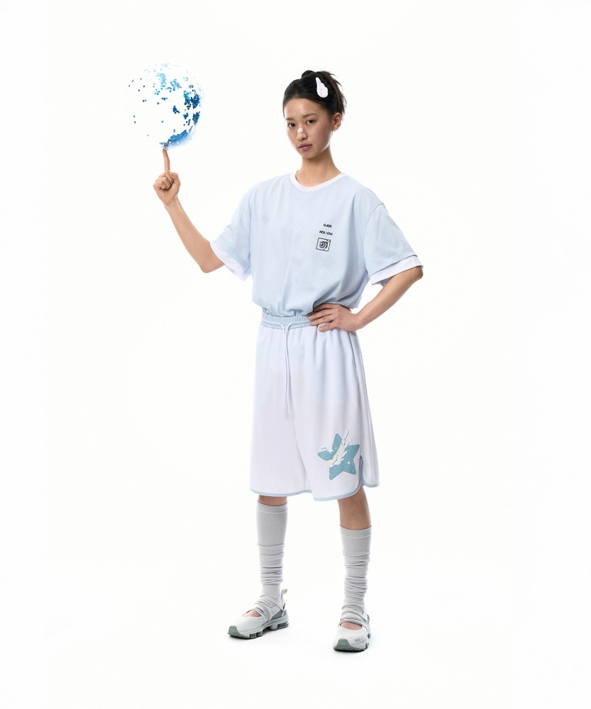 Tシャツ・カットソー OJOS x NOITOW SHU : 25SS / Reversible Mesh T-shirt (2colors) OJOS x NOITOW SHU : 25SS / Reversible Mesh T-shirt (2colors