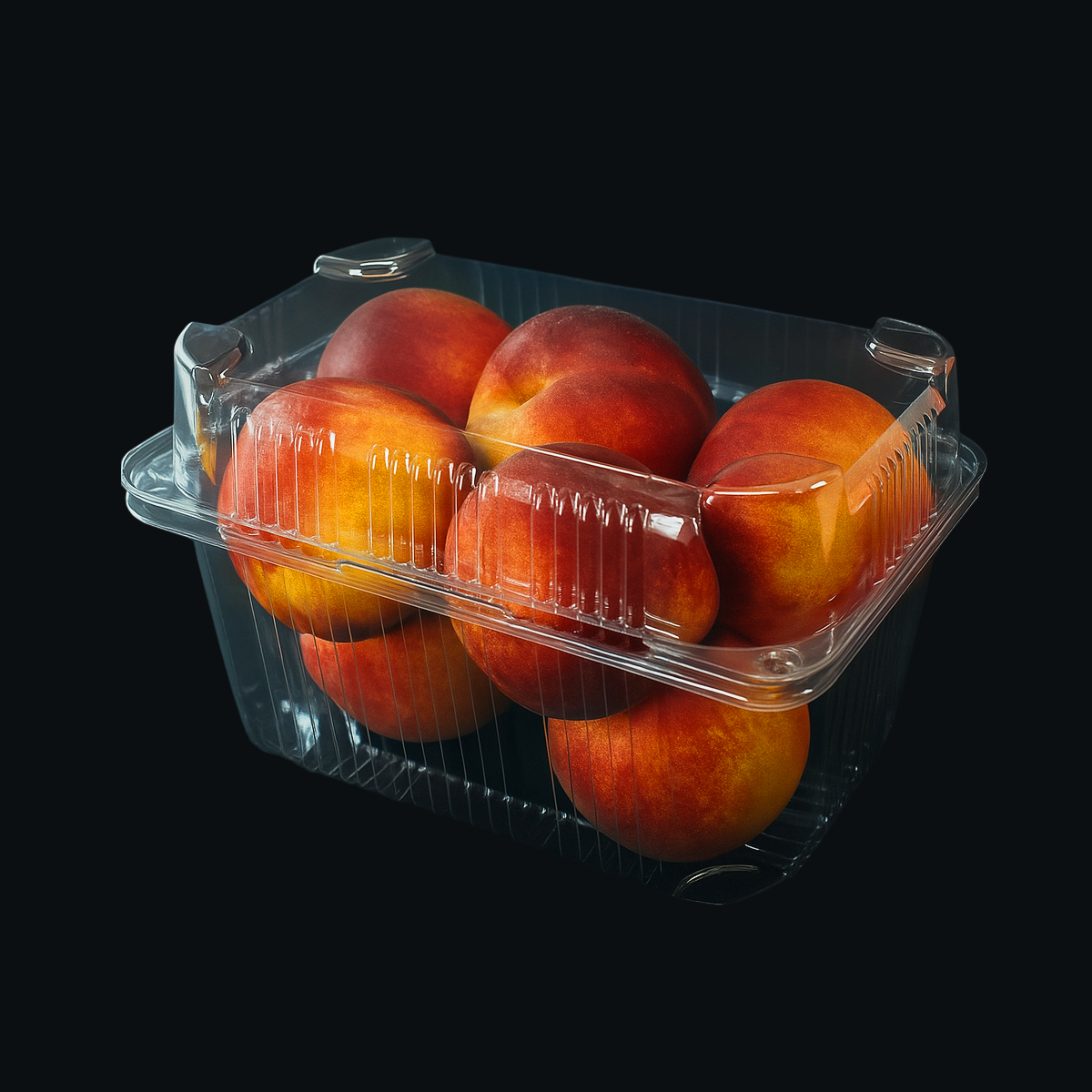 clear peach container 복숭아용기 복숭아 용기 자두용기 자두 용기 일회용용기