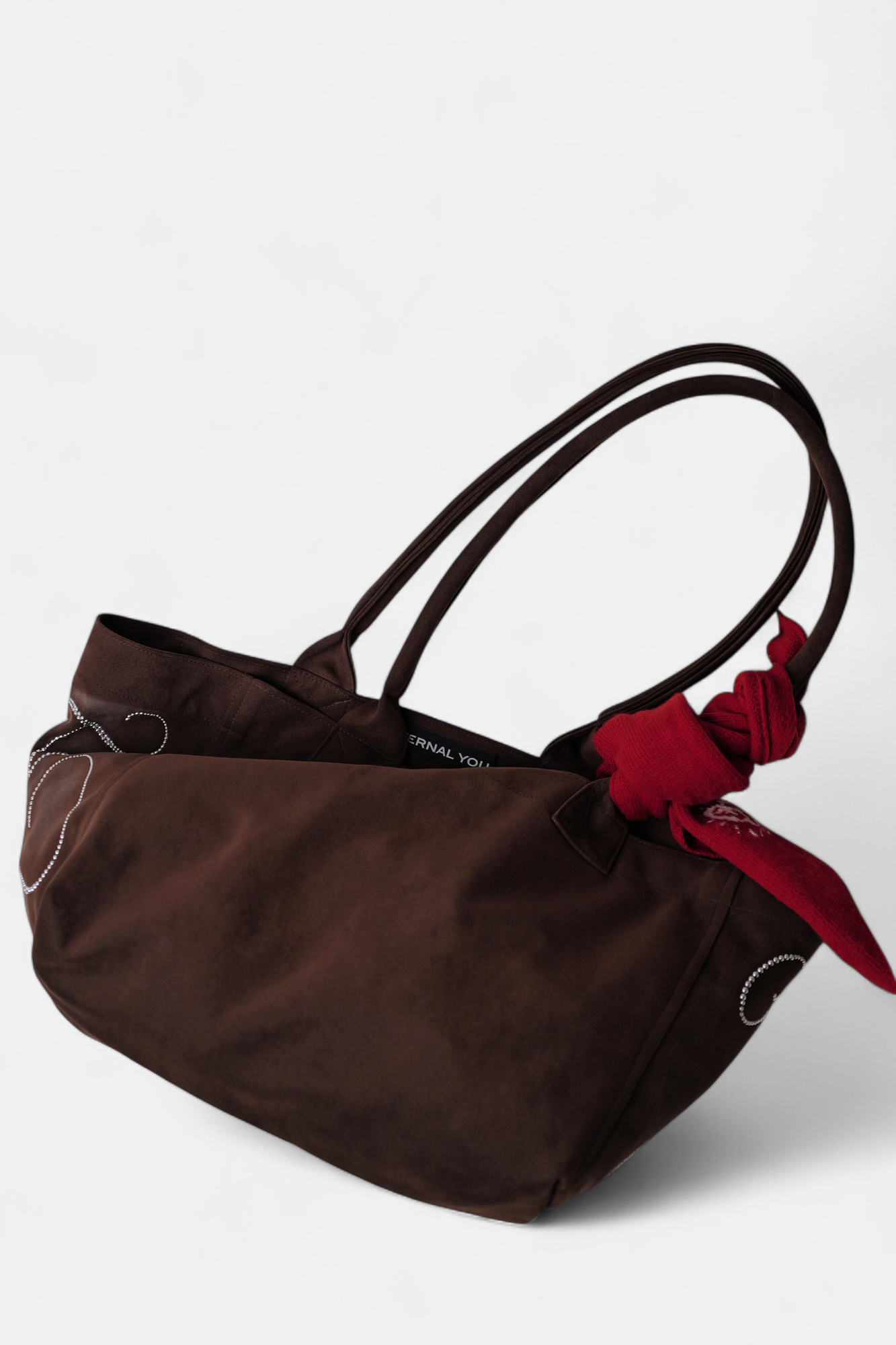 PONY SUEDE BAG (BROWN) - 이터널유 주식회사