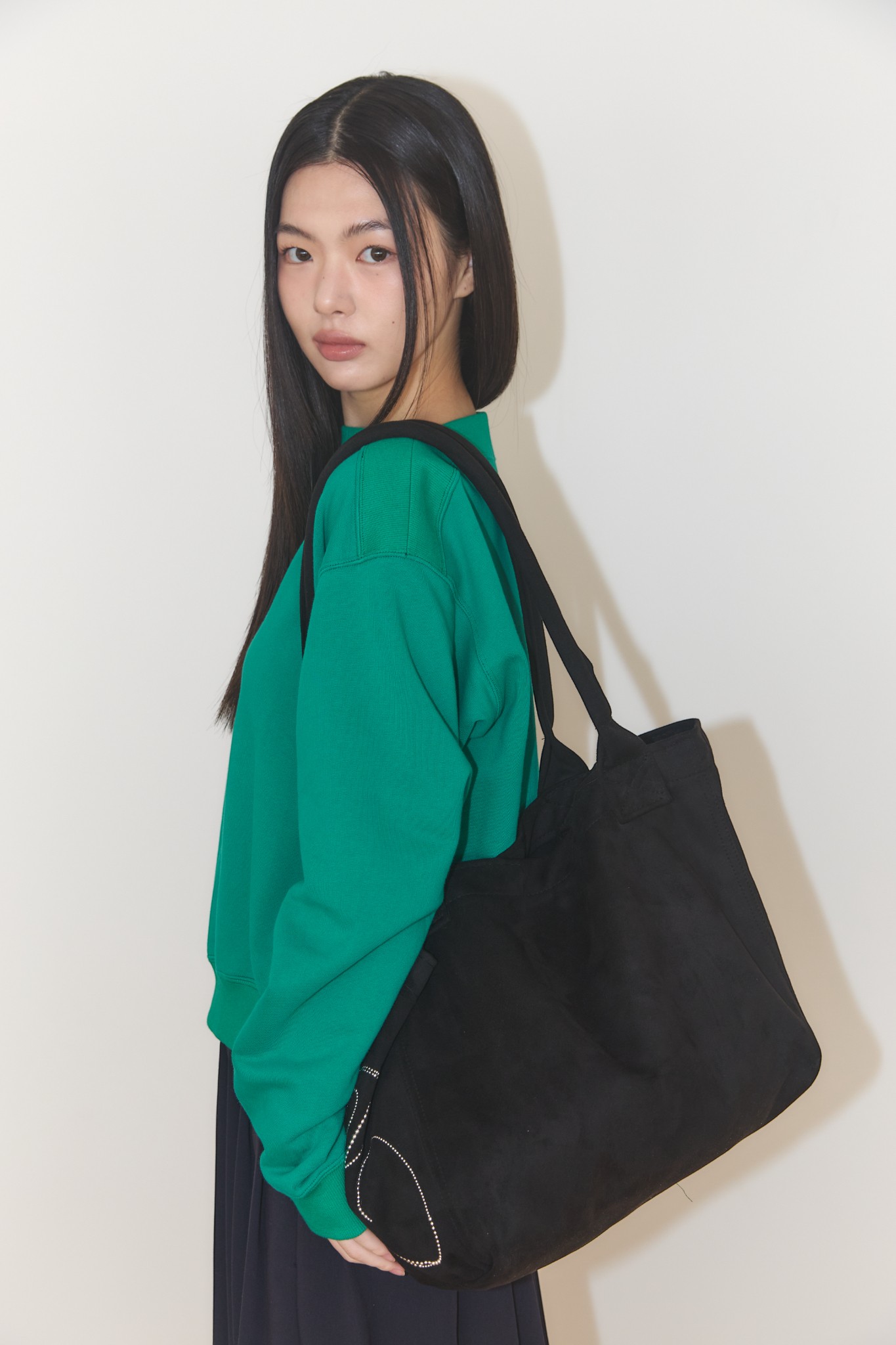PONY SUEDE BAG (BLACK) - ETERNAL YOU 이터널유