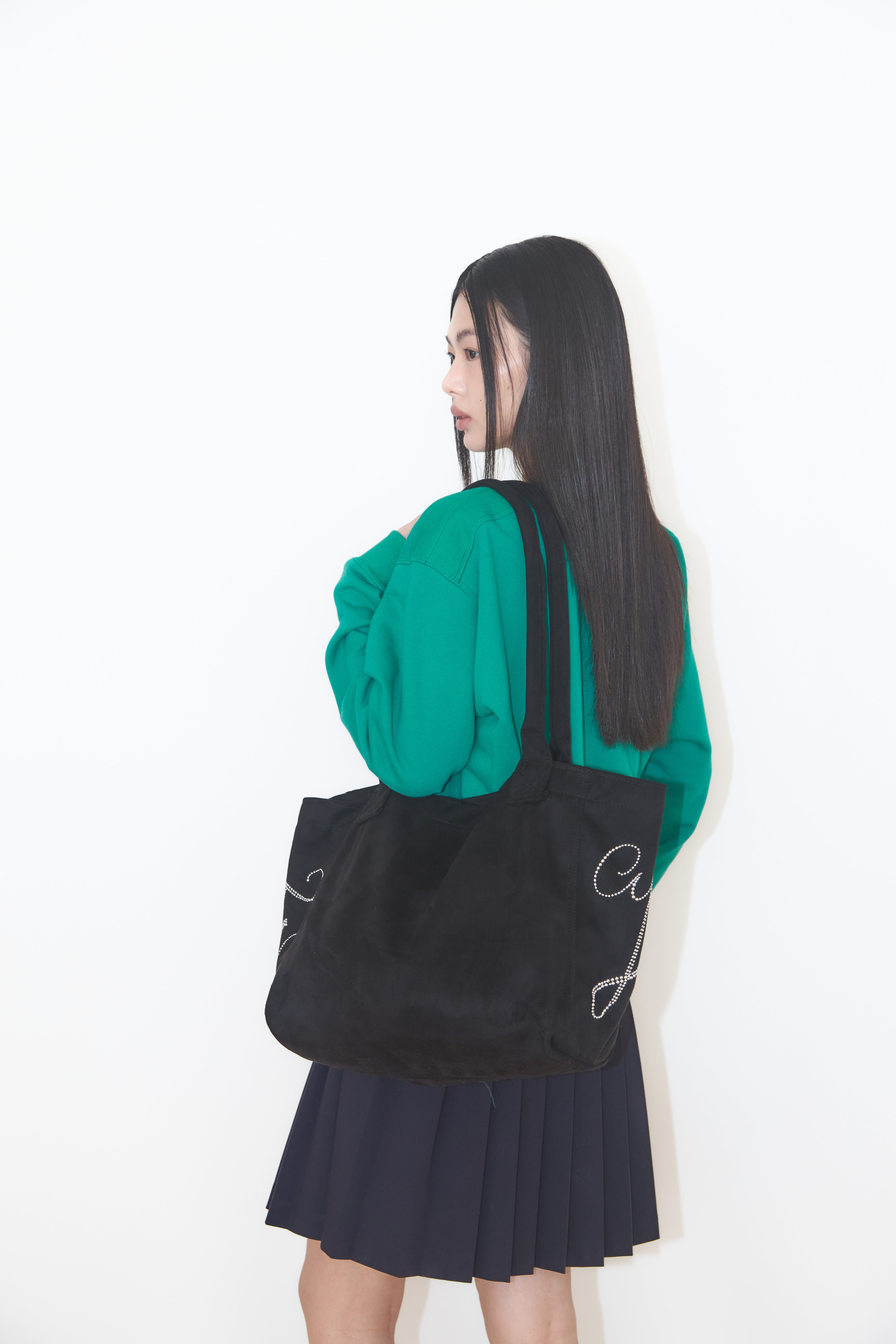 ETERNAL YOU PONY SUEDE BAG 韓国