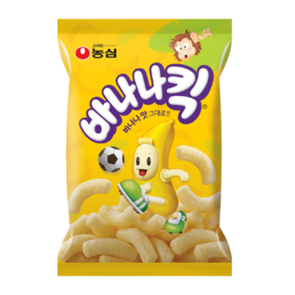 (상온)농심 바나나킥 75g (20개 단위판매)