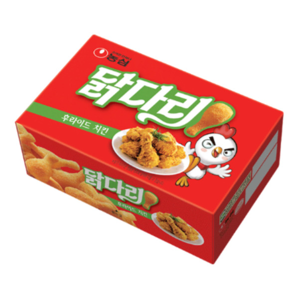 (상온)농심 닭다리 후라이드치킨맛 66g (20개 단위판매)