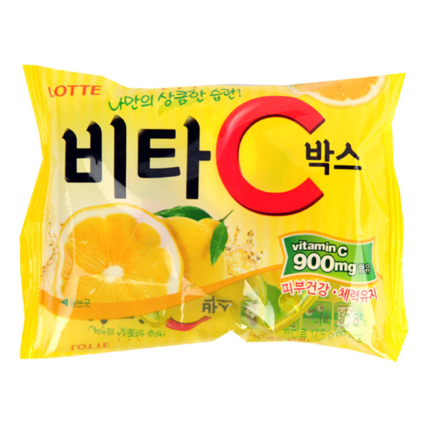 (상온)롯데 비타C 박스 18g (12개 단위판매)