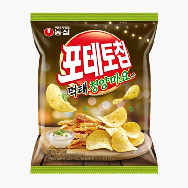 (상온)포테토칩 먹태청양마요맛 50g (16개 단위판매)