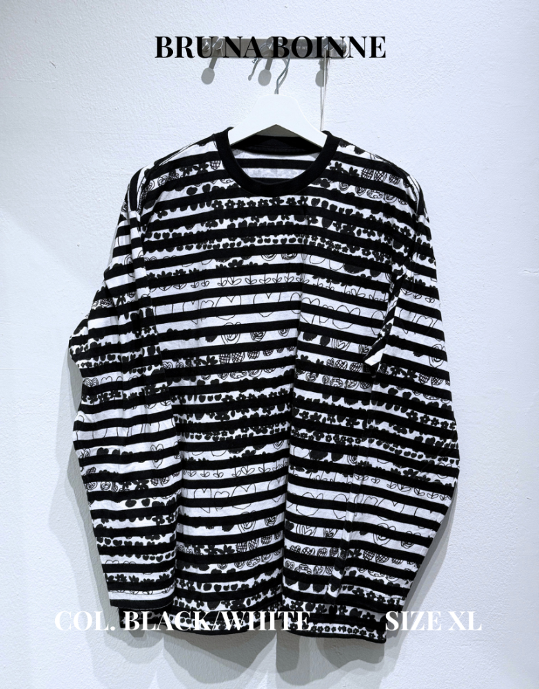 RSA169]BRU NA BOINNE_브루나보인 STRIPE T-SHIRTS(XL) - 리저브서울