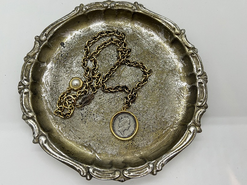 Vintage coin necklace no.1