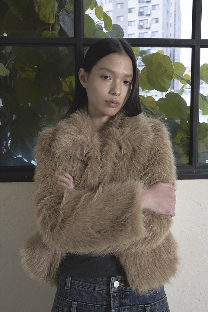 ORDES FAUX FUR JACKET オデス フェイクファージャケット OUTERWEAR - OUTERWEAR - 오데스 (ORDES)