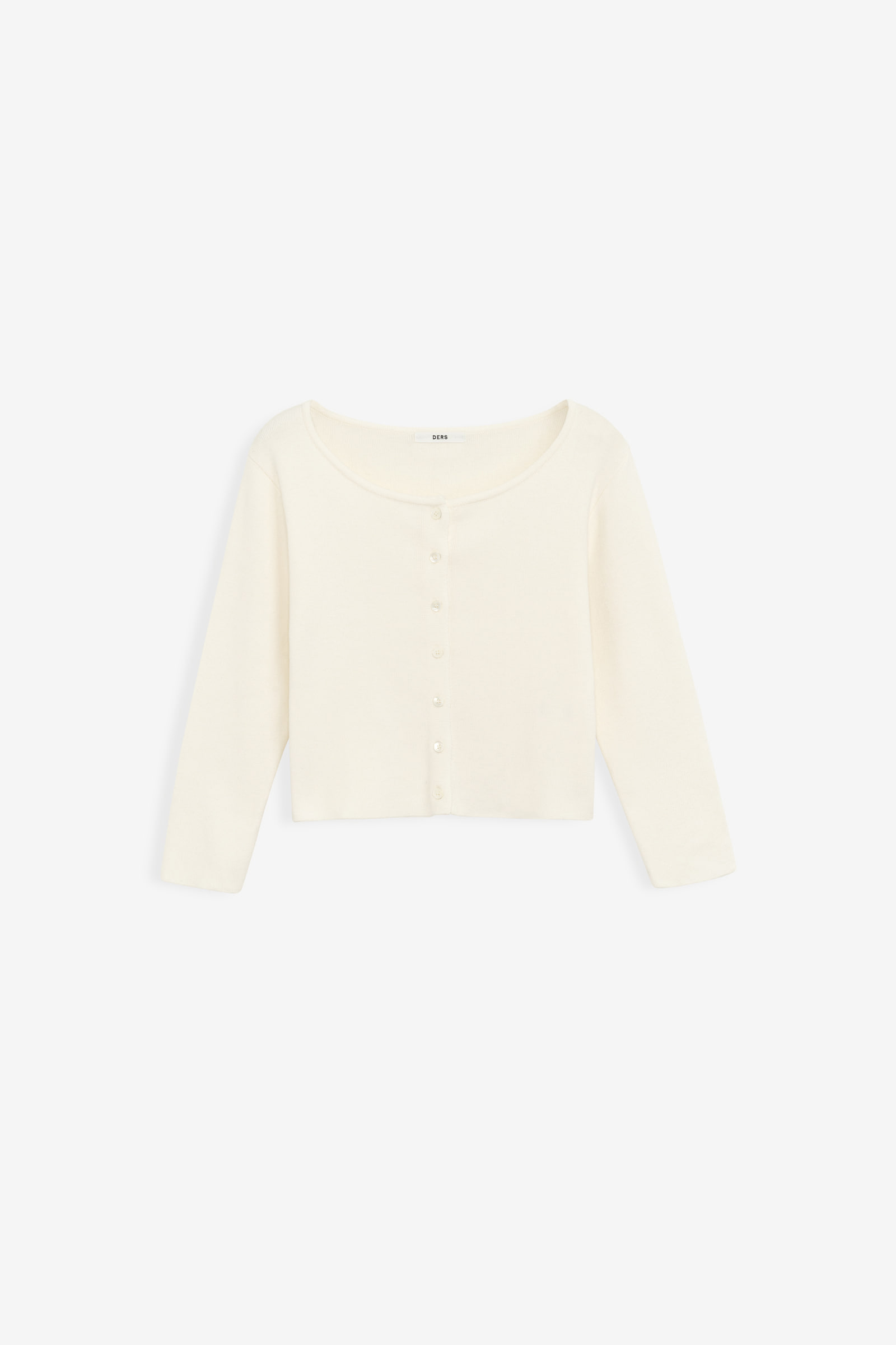 Claire Basic Top & Cardigan Ivory - DERS