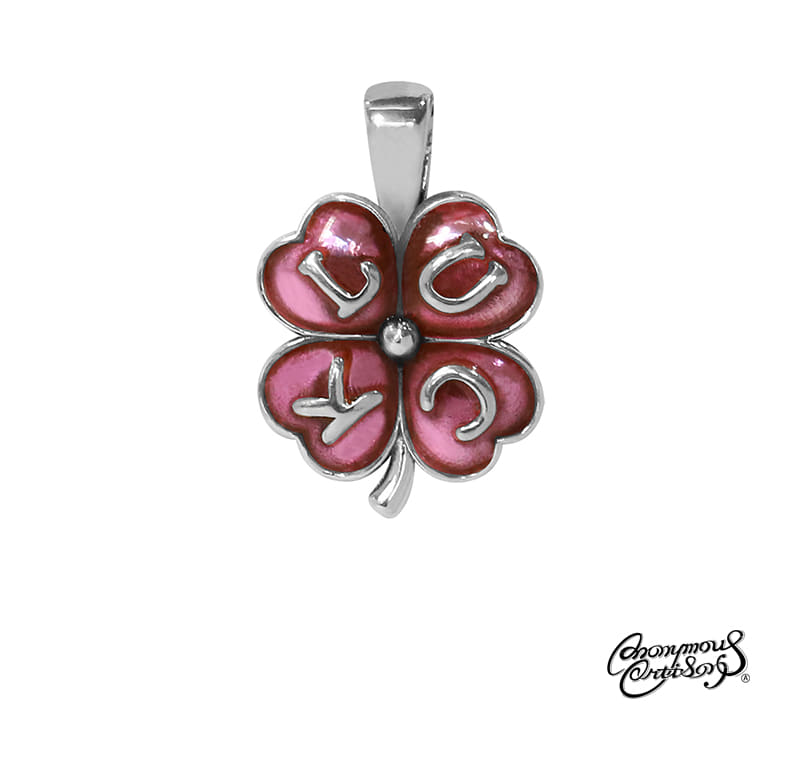 MUSINSA公式 | ANONYMOUS ARTISAN Clover Luck Pendant - Pink