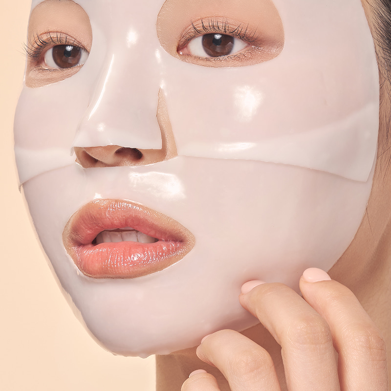 LUCRALTE FACE MASK 炭酸パック a.m. Sunday Happy Hydrogel Mask - KOCOSTAR