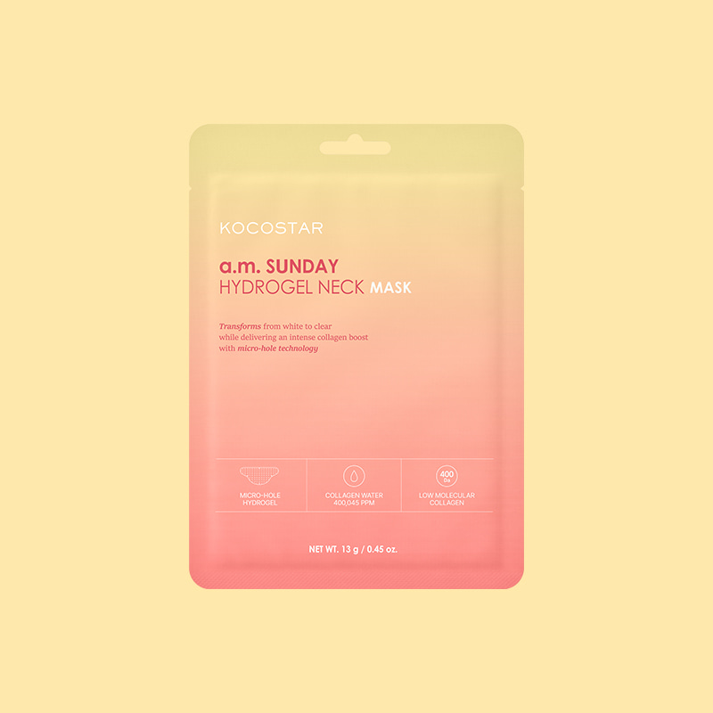 a.m. Sunday Happy Hydrogel Mask - KOCOSTAR