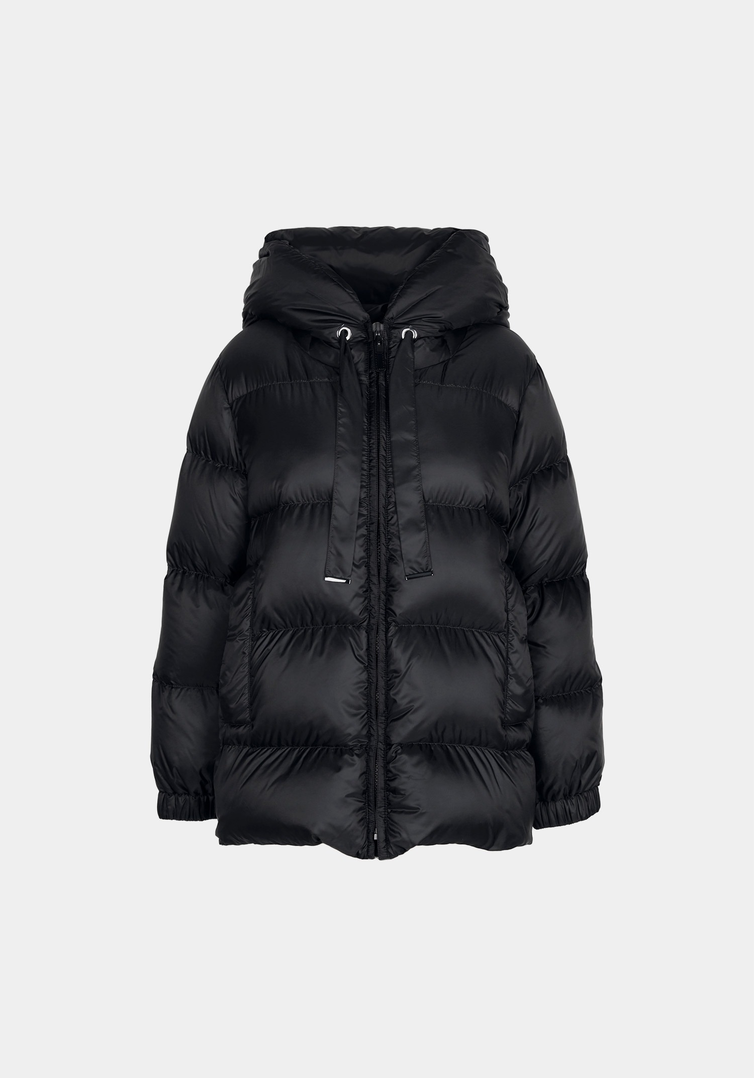 MAXMARA 막스마라 블랙 세이아 후드 구스 다운 자켓 2529486055 SEIA 009