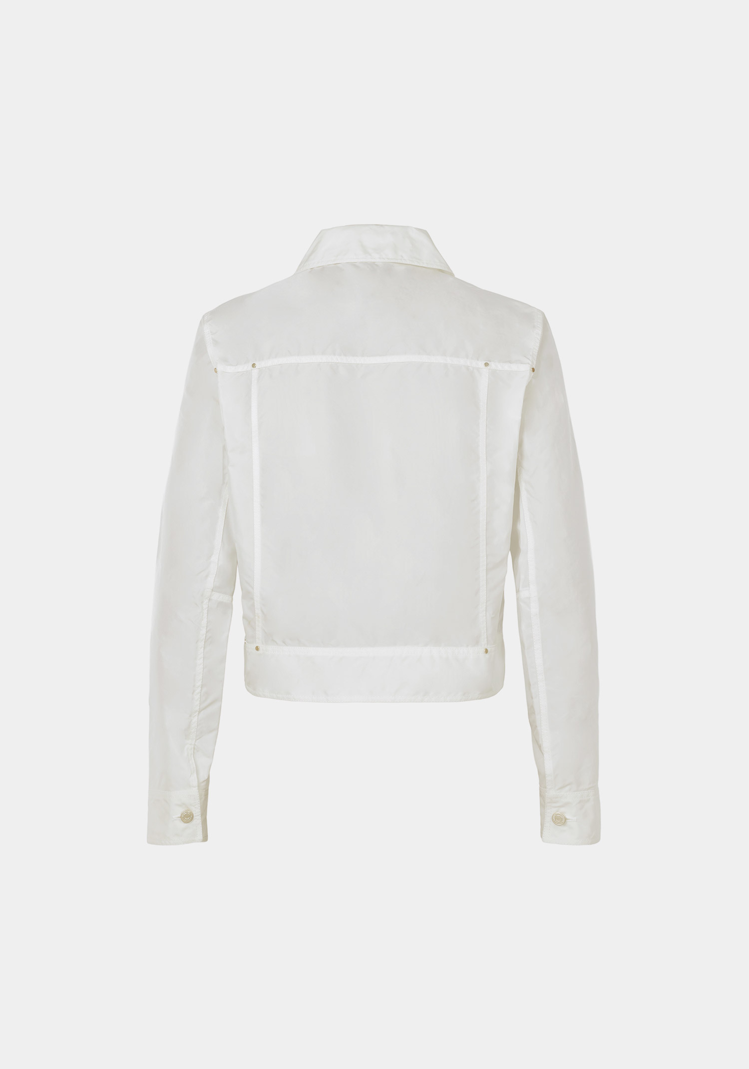 Kanghyuk 강혁 오프화이트 에어백 스터드 트러커 자켓 RMA23SSJK012 OFFWHITE
