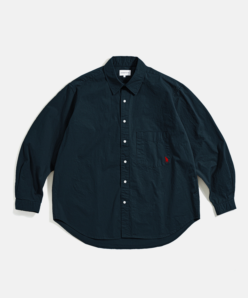 Cotton Over Shirt Navy